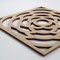 Ekena Millwork Medium Edinburg Decorative Fretwork Wood Wall Panels, Birch, 15 3/8"W x 15 3/8"H x 3/8"T WALW16X16X0375EBGBI - alternate 4